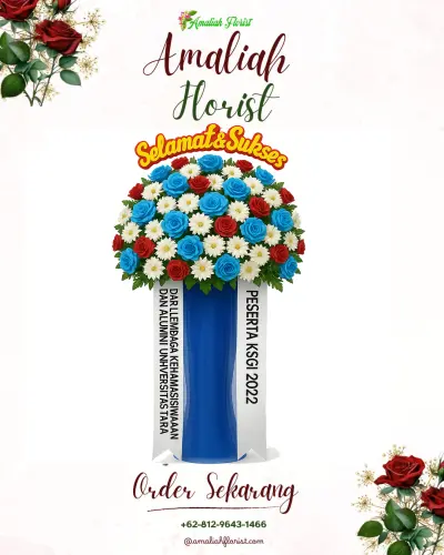 Standing Flower di Tembok Banjaran
